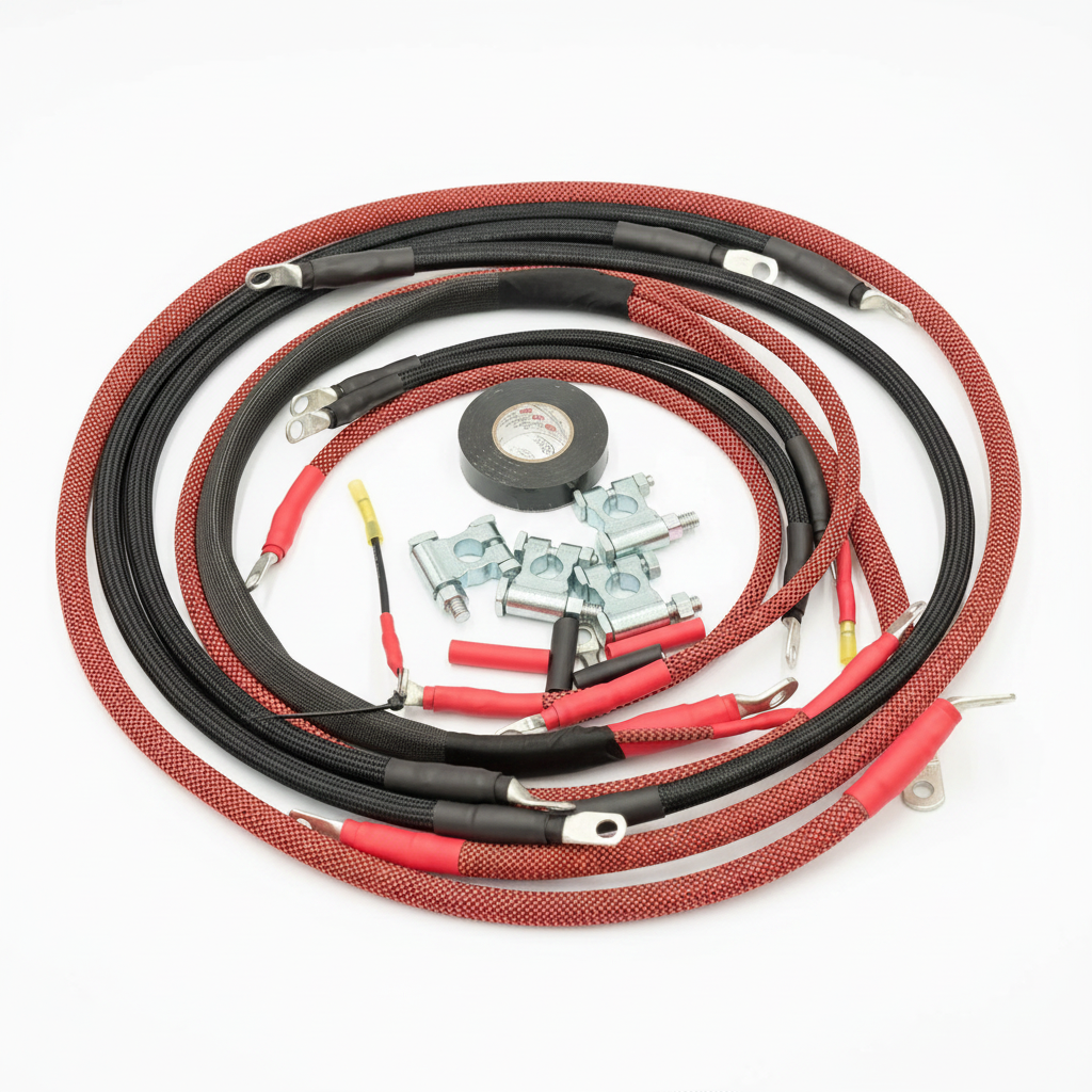2003-2009 3rd Gen Dodge Battery Cable Set