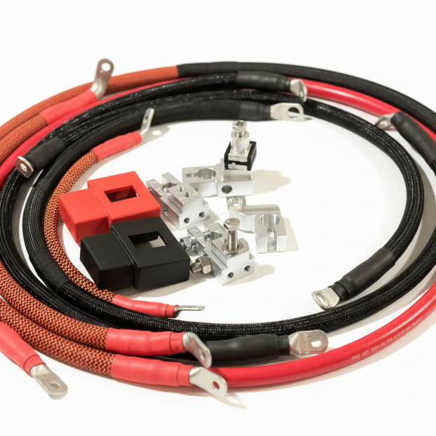 2013-2018 4th gen Dodge Ram 6.7 Full Battery Cable Set
