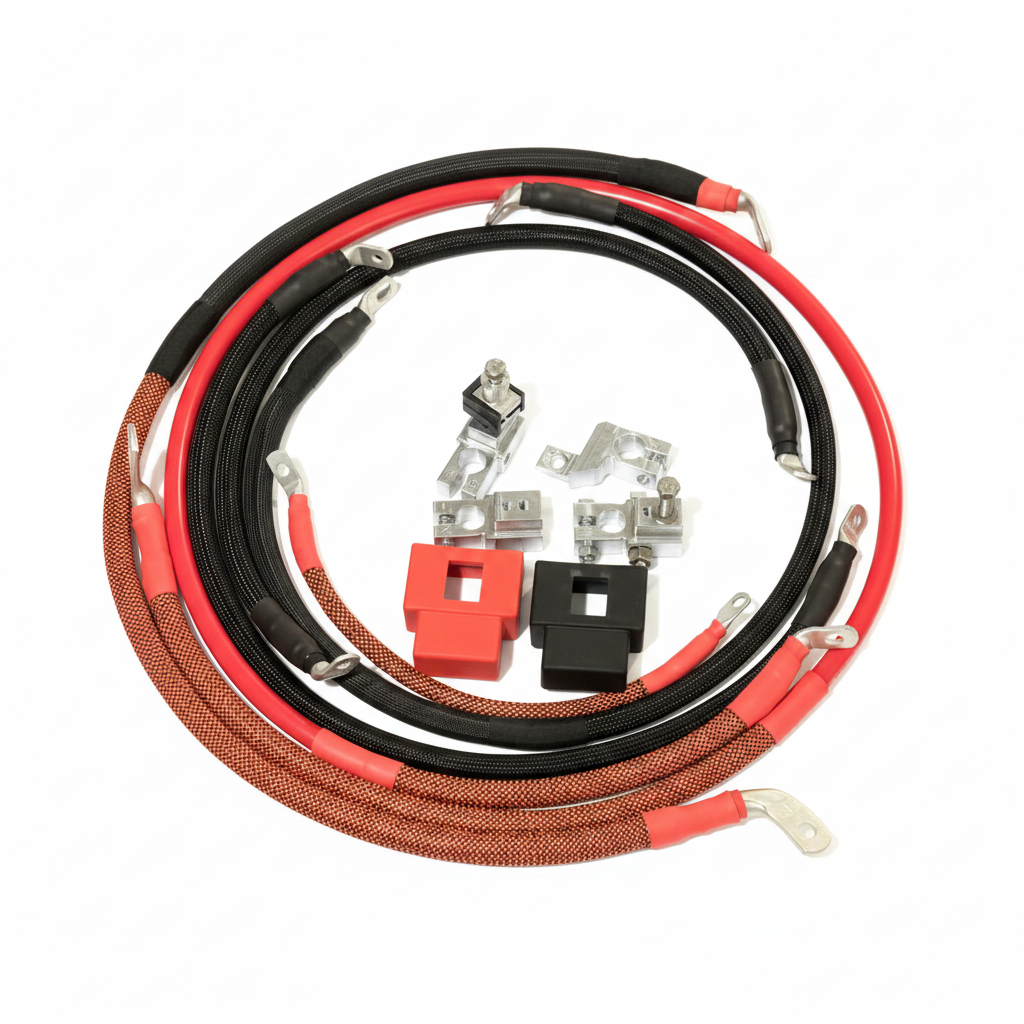 2013-2018 4th gen Dodge Ram 6.7 Full Battery Cable Set